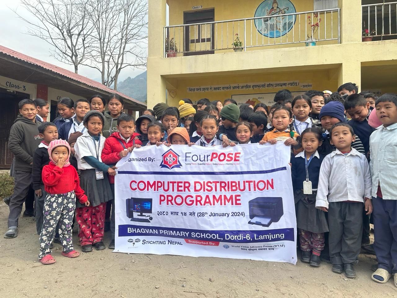 Computer and Printer Distribution in Lamjung